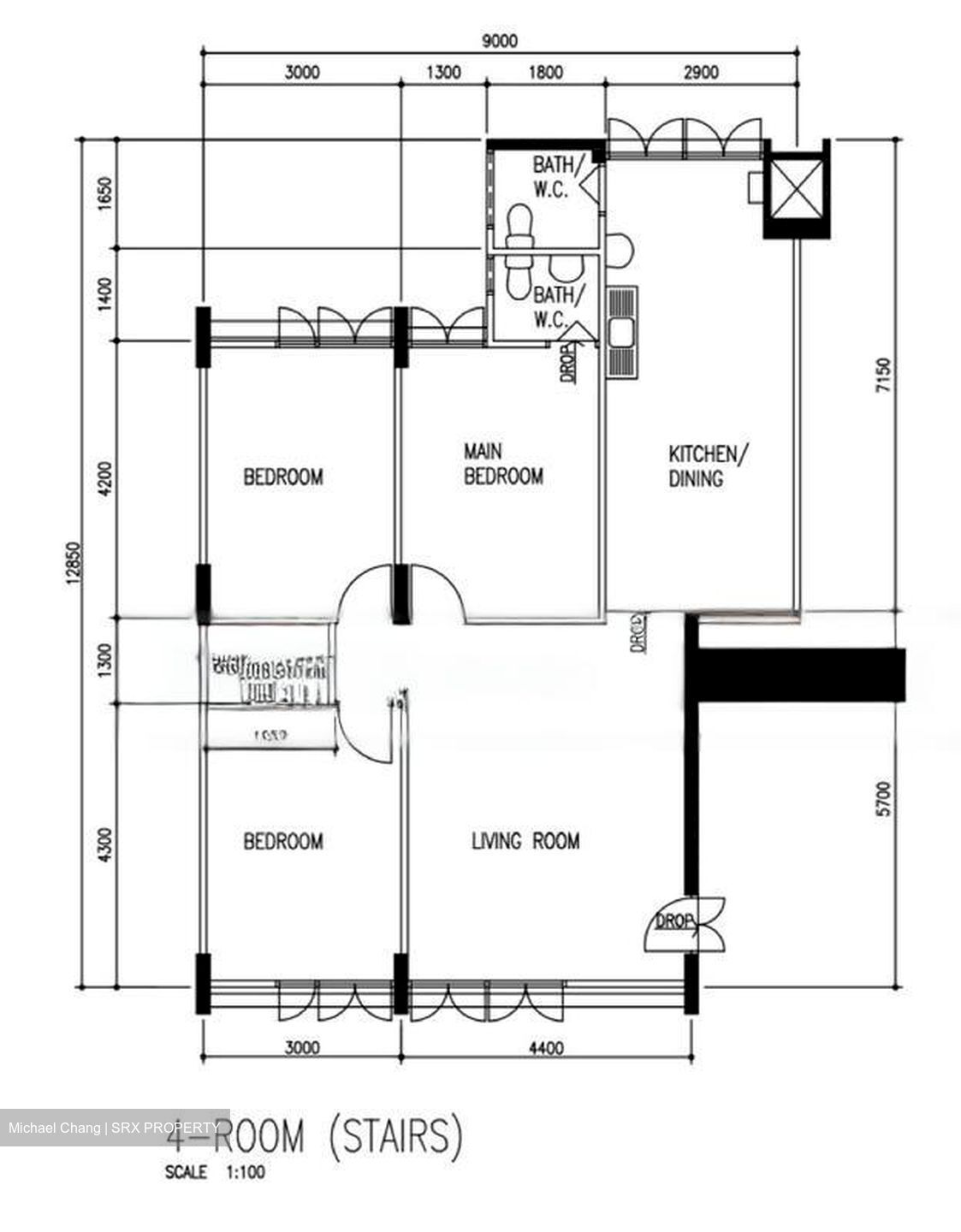 Blk 301 Clementi Haven (Clementi), HDB 4 Rooms #497953151